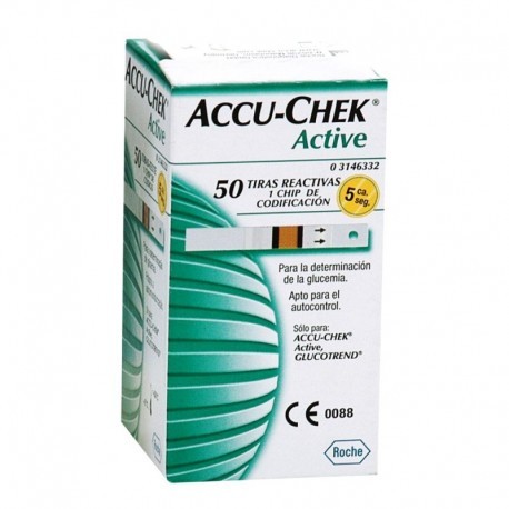 Tiras Reactivas Glucosa Accu-Check Active...