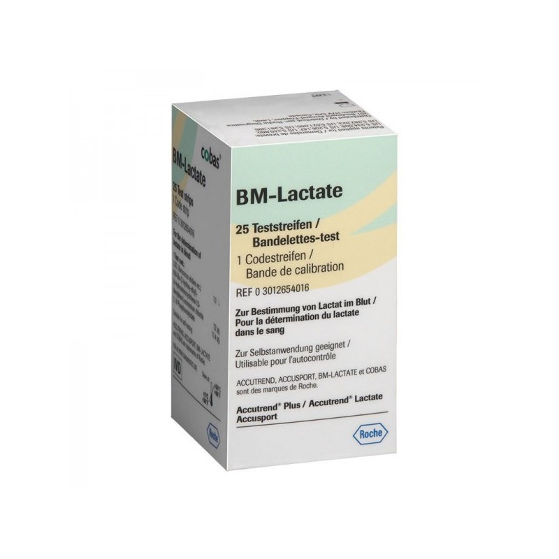 Tiras Reactivas Lactato Accutrend BM