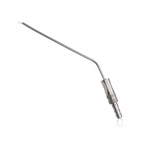 Cánula Frazier No. 8 Acero Inoxidable