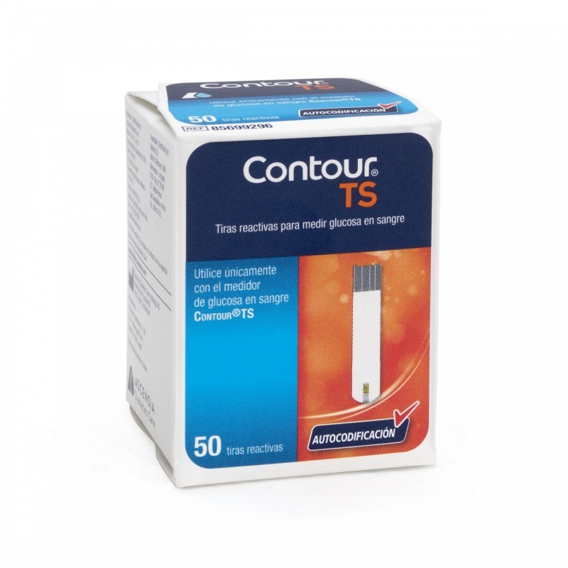 Tiras Reactivas Glucosa Contour TS 50 Piezas