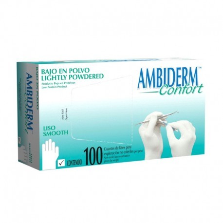 Guante de Exploración Confort Liso 100 Piezas