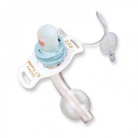 Cánula Traqueotomía con Globo Rama Larga...