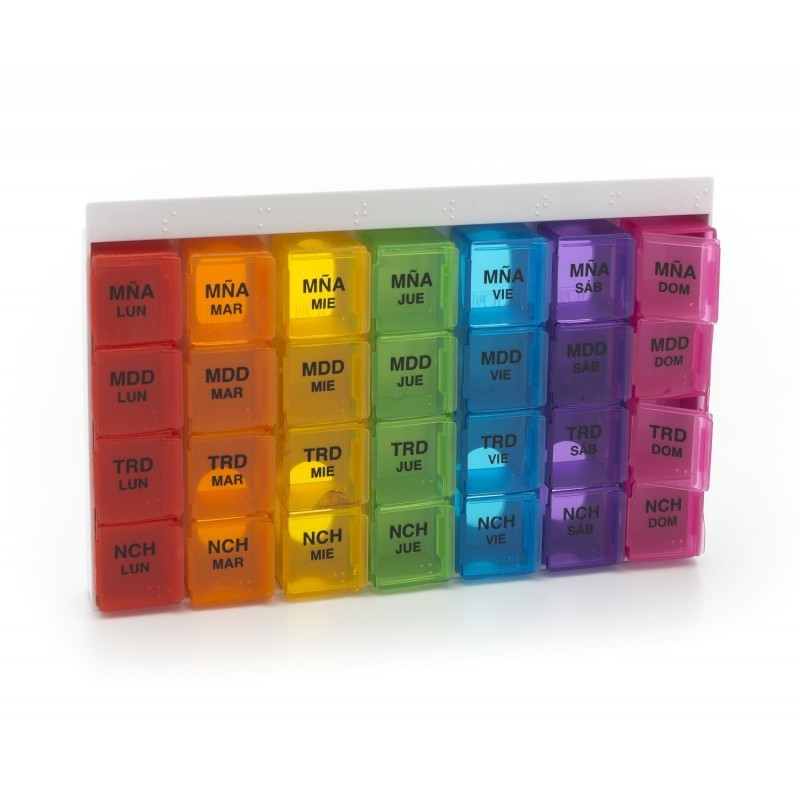 Pastillero Semanal 4 Veces al Día