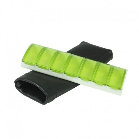 Pastillero Semanal con Estuche de Piel