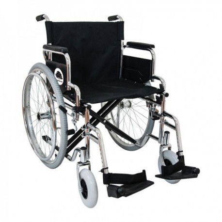Silla de Ruedas Cromada