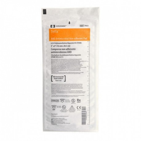 Apósito Telfa AMD No Adherente 7.6 x 20.3...