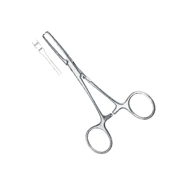 Pinza Petit-Allis para Tejido con Dientes...