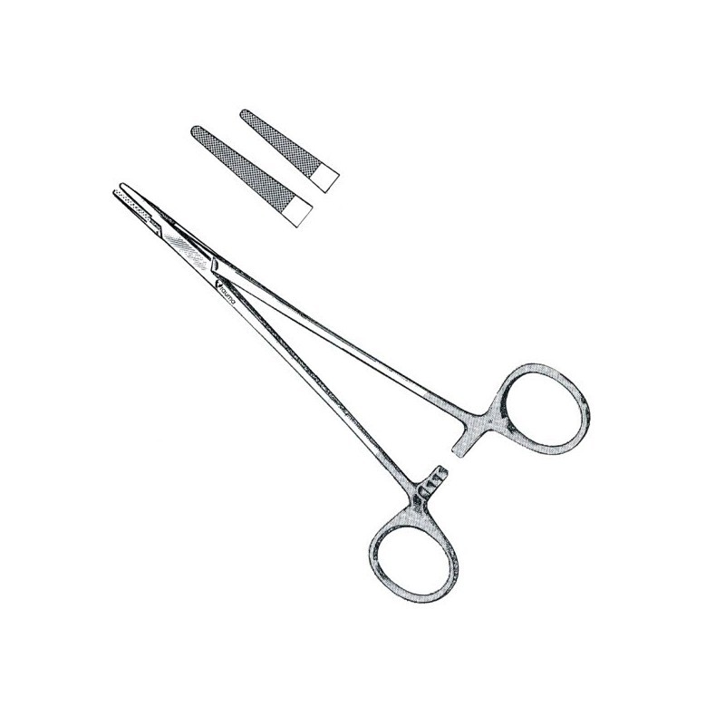 Porta Agujas Crile-Wood Tungsteno