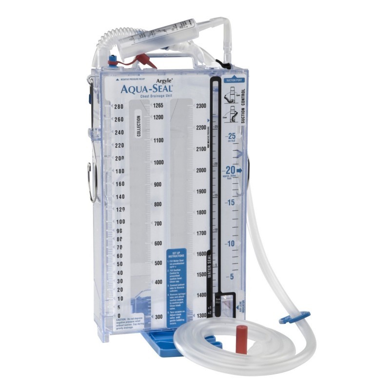 Drenaje Pleural Torácico Sello de Agua...