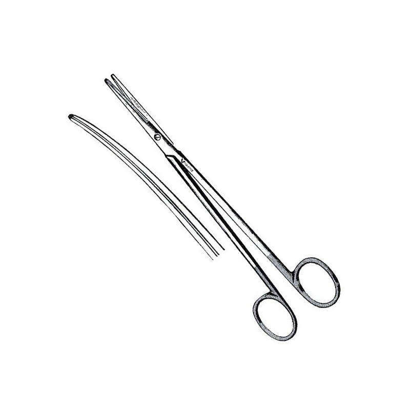 Tijera Metzenbaum Tungsteno Puntas Roma