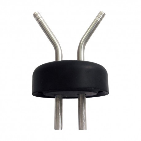 Tapón de Hule con Adaptador para Frasco...