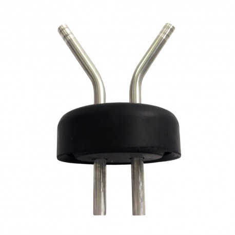 Tapón de Hule con Adaptador para Frasco...