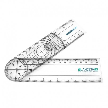 Goniómetro Acrílico Chico 18 x 45 cm