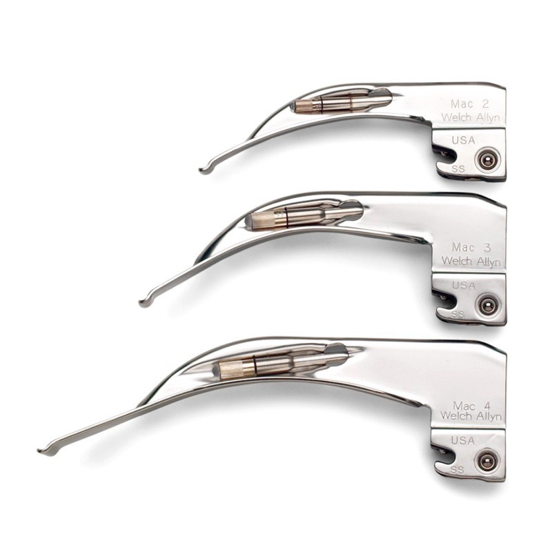 Laringoscopio Hoja Curva Estándar Luz...