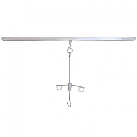 Porta Suero de Riel 3 Posiciones