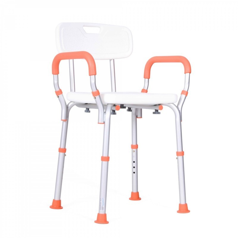 Silla para Ducha con Respaldo y Descansa...