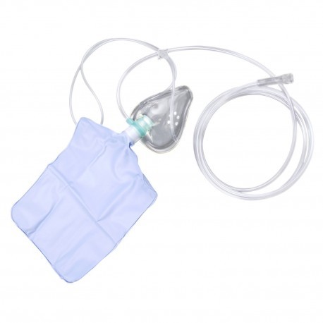 Mascarilla para Oxígeno con Bolsa Desechable