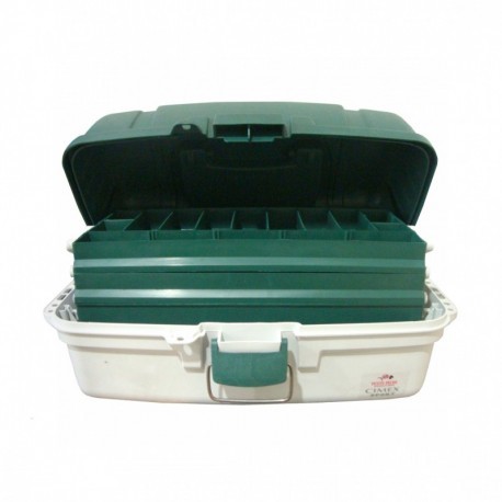 Caja de Pesca 3 Charolas 44 x 24 x 20 cm