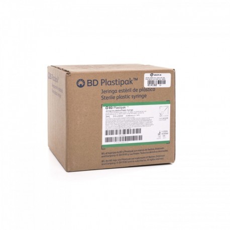 Jeringa Desechable 3 ml 21 G x 32 mm 100...