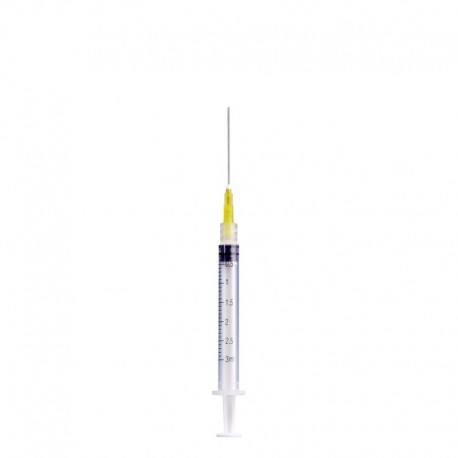 Jeringa Desechable 3 ml 20 G x 32 mm 25...