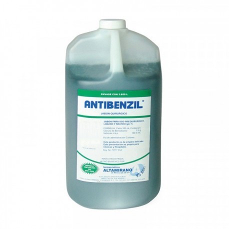 Jabón Quirúrgico Neutro Antibenzil 3.85...