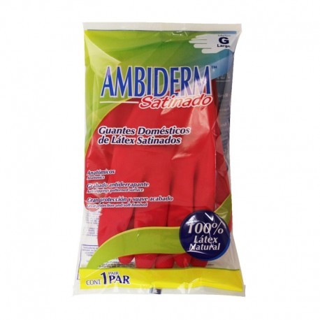 Guante de Látex Satinado Multiusos