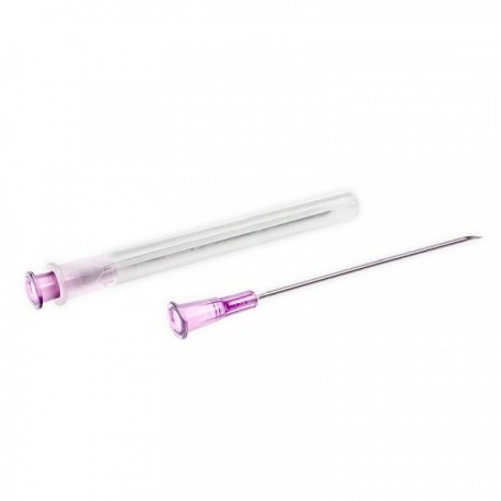 Aguja Desechable 18 G x 38 mm 100 Piezas