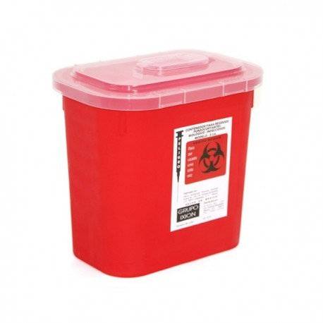 Recolector de Punzocortantes 3 Litros